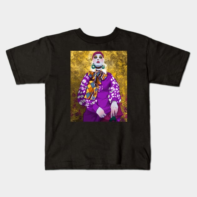 Klimtish Kids T-Shirt by megglester